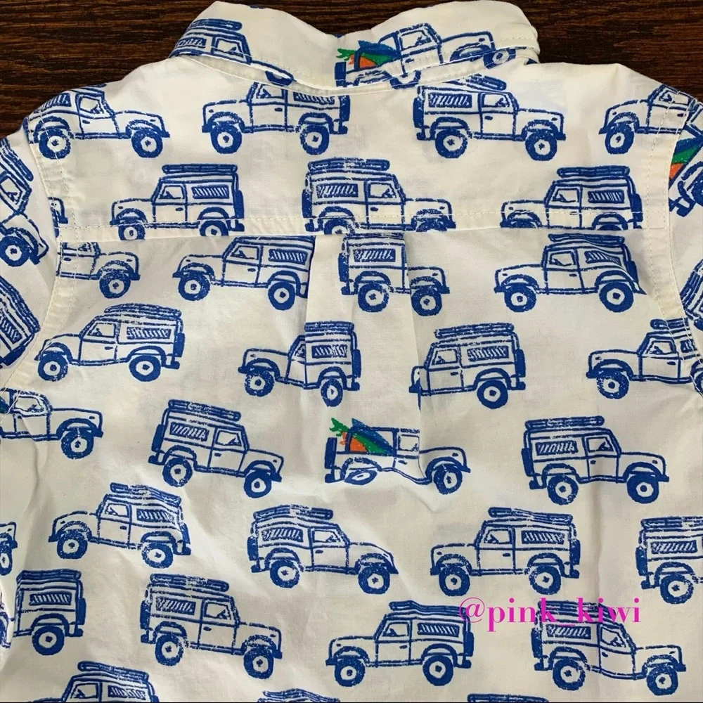 Baby Gap Toddler Printed Button Down Shirt